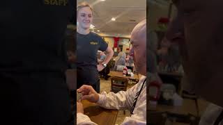 Pregnant waitress receives 1300 tip for Christmas [upl. by Amalita86]