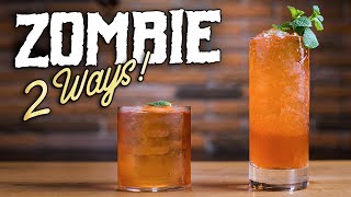 Old Fashioned Twist on a Tiki Classic  the Zombie [upl. by Ralyat]