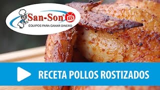 Pollo rostizado  Receta  Horno Combinado [upl. by Hameerak]