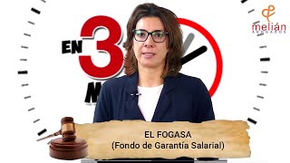 Qué es el FOGASA Fondo de Garantía Salarial y cómo funciona [upl. by Ennayk203]