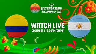 SEMIFINALS Colombia v Argentina  Full Basketball Game  South American U17 Womens Champ 2023 [upl. by Aiz]