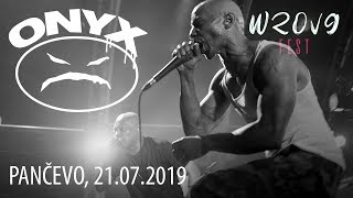 ONYX  Live at WRONG FEST  Serbia 21072019 FULL SET [upl. by Idona289]