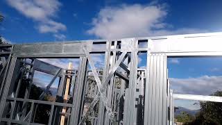 Construcción de casas en Steel Framing estilo Americano [upl. by Calise]