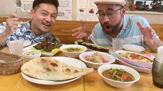 Trying Authentic Nepalese Indian Food in Japan [upl. by Webster]