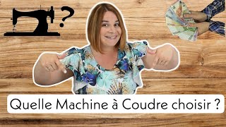 Conseils pour choisir sa MACHINE A COUDRE  Achat Couture  By PopO [upl. by Enayd]