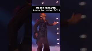 🇲🇹 Maltas rehearsal on Junior Eurovision 2024 Ramires Sciberras  Stilla Ċkejkna [upl. by Nhguaved940]