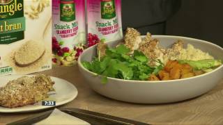 Food Dukkah Chicken Salad JUNGLE OATS [upl. by Oznola]