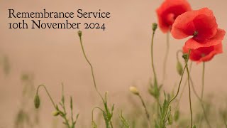 10th November 2024  Remembrance service [upl. by Timms]