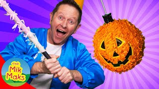 Halloween Piñata Song  Kids Songs amp Games  The Mik Maks [upl. by Dahij819]