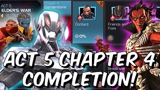 Free To Play Act 5 Chapter 4 Completion Run  Marvel Contest of Champions 2019 [upl. by Bonine10]