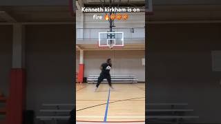 Kenneth kirkham is on fire basketball ballislife sports greatness trendingshorts basketball [upl. by Stolzer]