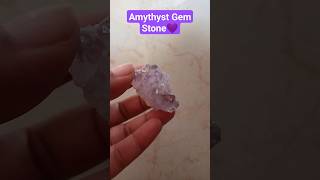 💜Amythyst Gem Stone 💎 From India 🇮🇳shorts amythest stone amazing india [upl. by Adyol]