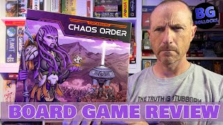 Circadians Chaos Order Board Game Review [upl. by Nnaegroeg]