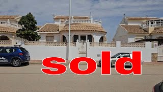 SOLD SOLD CAC1644 149950€ Neptune Deluxe Villa For Sale in Costa Calida Murcia region [upl. by Anasus]