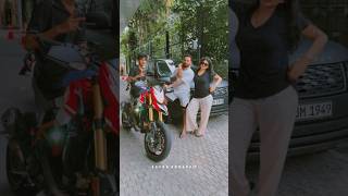 මේවනෙ තෑගි 🤩🚀 Ducati Hypermotard srilanka srilankanews trending shorts piumihansamali ducati [upl. by Kalagher]