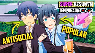 ❌El ANTISOCIAL que CONQUISTÓ a LAS CHICAS MAS LINDAS de LA ESCUELA🤍OREGAIRU T12 y 3 SUPER RESUMEN [upl. by Socin]