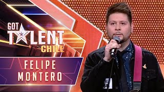 Felipe Montero  Audiciones  Got Talent Chile 2024 [upl. by Erie779]