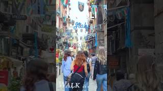 NAPOLI Italy 🇮🇹 Chaotically Charming 🏖️ Naples Walking Tour 4k shorts naples walkingtour [upl. by Lotty]