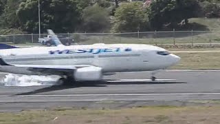 737 Breaks After Too Hard Landing [upl. by Therine]