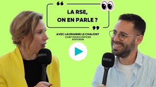 La RSE on en parle  Avec Laurianne Le Chalony amp Guillaume Coudert [upl. by Rehptsirhc556]