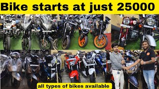 Bike starts at just 25000 only😱used bikes at cheap price in Bangaloresecondhand bikes in Kannada [upl. by Halda156]