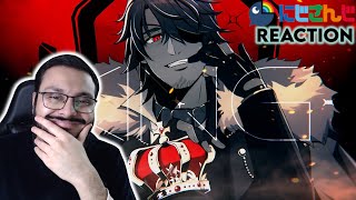 BELMOND BANDERAS  KING  魔王 Edition COVER REACTION「にじさんじ」 [upl. by Ramsdell]