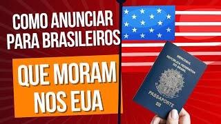 Tráfego pago no Exterior Como Anunciar Para Brasileiros Que Moram Nos Eua [upl. by Nomar]