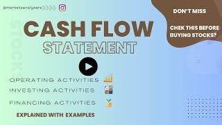 quotUnderstanding Cash Flow Statements From Basics to Expert Levelquot [upl. by Stine]