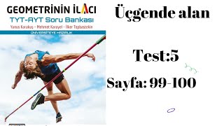 ACİL YAYINLARI GEOMETRİNİN İLACI TYT AYT SORU BANKASI Üçgende alan test5 [upl. by Silverstein]