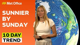 24072024 – Sunnier next week – Met Office weather forecast UK [upl. by Oetsira220]