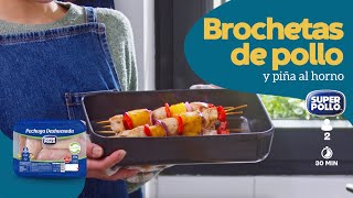 Brochetas de pollo y piña al más estilo hawaiano [upl. by Mattox186]