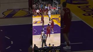 LBJ Beautiful 👑 nba shortsfeed lebronjames lakers [upl. by Merline975]