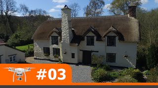 Court Cottage in Woodford Somerset Drone 3 [upl. by Ahsekyw126]