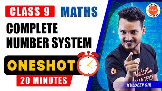 Number System in One Shot  Class 9 Maths  CBSE 2024 [upl. by Nehpets]