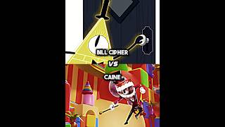 Bill Cipher vs Caine TADC gravityfalls [upl. by Thorin940]