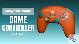 Easy Way to Make 3D Game Controller  Blender 41 [upl. by Ytitsahc213]