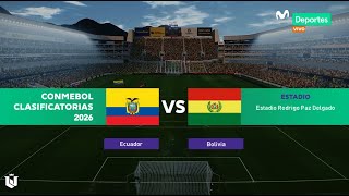 Ecuador vs Bolivia ● Fecha 11 Eliminatorias Mundial 2026 ● Pes 2021 [upl. by Isherwood460]