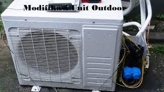 Simulasi Hasil Modifikasi Outdoor 34pk AC Multi Split [upl. by Suixela390]