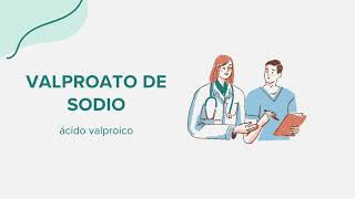 Valproato de Sodio ácido valproico  Drug Rx Información SpanishEspañol [upl. by Idur]