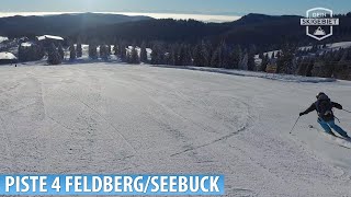 Skigebiet FeldbergSeebuck Piste 4 quotFamilienabfahrtquot [upl. by Wolfy]