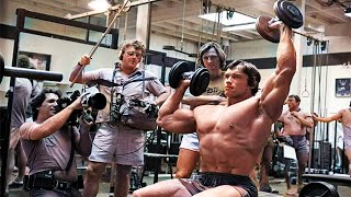 Arnold’s Old School Shoulder Workout for Boulder Shoulders [upl. by Nylednarb985]