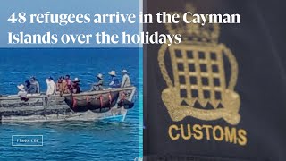 48 refugees arrive in the Cayman Islands over the holidays [upl. by Oiramaj]