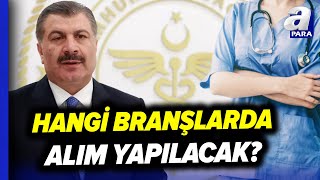 Sağlık Bakanı Fahrettin Kocadan Personel Alımı Müjdesi l A Para [upl. by Htidirrem585]