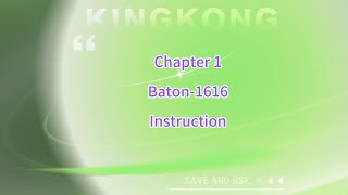 1Baton1616 Introduce [upl. by Anale422]