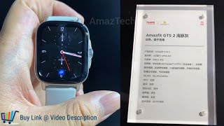 Amazfit GTS 2  Live Demo  Buy Links  Description [upl. by Gomer]