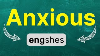 Cómo pronunciar quotAnxiousquot quotAnsiosoquot en inglés Americano con ejemplos [upl. by Ila]