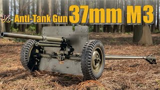 UNBOXING ROCHOBBY WWII 16 M3 37mm ANTITANK GUN for 16 WILLYS RTR COLLECTORS EDITION [upl. by Amlev]