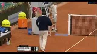 Highlights Pablo Carreno Busta vs Carlos Berlocq Casablanca Open 2015 [upl. by Fulmer]