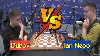 KNIGHTS ❌️ Daniil Dubov vs Ian Nepomniachtchi  World Blitz 2023 [upl. by Nylcoj]