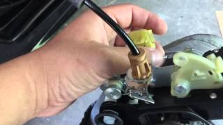 How To Install Replace Power Door Lock Actuator 200612 Chevy Impala [upl. by Ydnic]